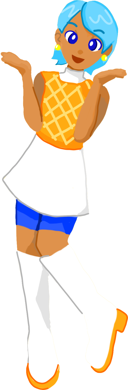 Kate from pop'n music render